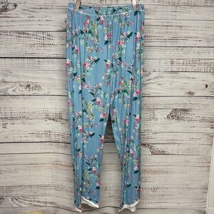 Garnet Hill Asian Wrap Organic-Cotton Pajama Bottoms